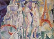 Delaunay, Robert The City of Paris Germany oil painting artist